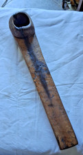 Antico mestolo legno usato  Spadafora