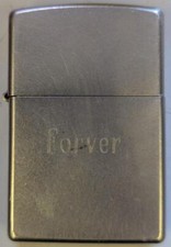 Silver zippo forver for sale  LISBURN