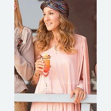 Halston Heritage Pink dress Carrie Bradshaw SATC 2 Movie na sprzedaż  PL