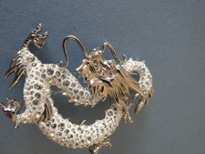 Large silver crystal for sale  BERKELEY