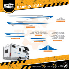 Decalcomania adesivi camper usato  Patti