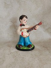 Estatueta vintage espanhola portuguesa menino bandolim - guitarra cerâmica pintada à mão comprar usado  Enviando para Brazil