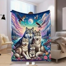 Wolf family fleece for sale  SOUTHAMPTON