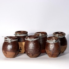 Conjunto de 6 vasos de pesca japoneses antigos de polvo Takotsubo comprar usado  Enviando para Brazil