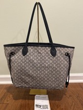 Bolsa tote Louis Vuitton denim monograma jacquard Neverfull MM ~ preta cinza RARA comprar usado  Enviando para Brazil