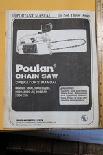 1991 poulan chain for sale  Rainsville