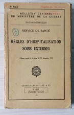 Ministère guerre service d'occasion  France