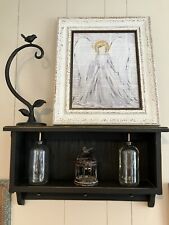 Wood black distressed for sale  Cloverdale