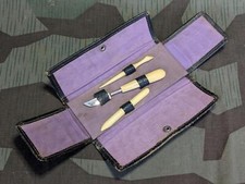 Kit conjunto de higiene da era vitoriana antigo 1800 início dos anos 1900 Guerra Civil eduardiana comprar usado  Enviando para Brazil