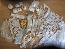 Vintage crochet lace for sale  ROSS-ON-WYE