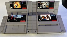 Lote de 4 jogos SNES "Filmes de ação" limpos e testados - robocop 3 último herói de ação comprar usado Lote de 4 jogos SNES "Filmes de ação" limpos e testados - robocop 3 último herói de ação comprar usado  Enviando para Brazil