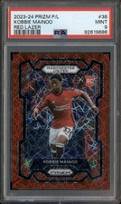 2023 Panini Prizm Red Lazer #38 Kobbie Mainoo RC Rookie /49 PSA 9 comprar usado  Enviando para Brazil
