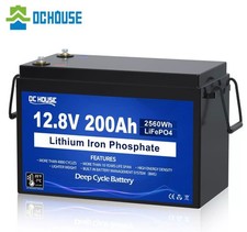 Batteria 12.8v 200ah usato  Villarosa