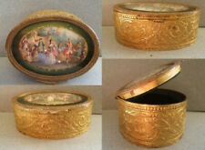 Scatola bronzo dorato usato  Bologna