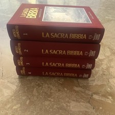 Sacra bibbia volumi usato  Torino