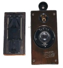 Antiga 1924 Ansco Memo Camera f6.3 Cinemat Wood Precisa de Reparo Escoteiros Como Está comprar usado  Enviando para Brazil