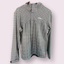 Jaqueta masculina ADIDAS Tartan Houndstooth xadrez com zíper e capuz importada do Japão M/G comprar usado  Enviando para Brazil