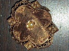 Broche ancienne rose d'occasion  Carmaux