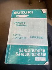 Suzuki sj413 sj413v for sale  COLCHESTER