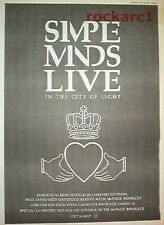 Simple minds live for sale  WREXHAM
