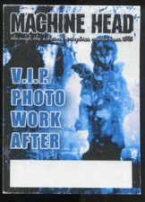 2005 Machine Head Concert Backstage Pass, usado comprar usado  Enviando para Brazil