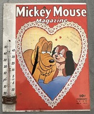 Ancien thermometre mickey d'occasion  Lagny-sur-Marne