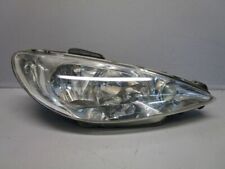 Peugeot 206 cc (2d) 2.0 S16 Headlight Right 9628666780 89000520 Genuine comprar usado  Enviando para Brazil