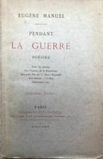 Livre ancien poésies d'occasion  Paris XVIII