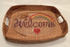Vintage natural wicker for sale  Cloverdale
