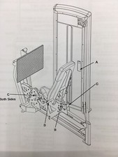Cybex leg press for sale  Post Falls