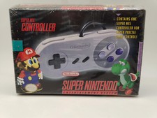 Controle selado SNES Super Nintendo gamepad celofane 1997 Mario Yoshi comprar usado  Enviando para Brazil