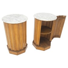 Pair marble top for sale  Norwich