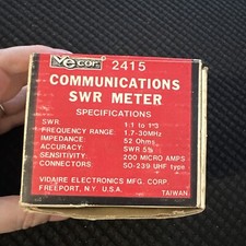 Medidor de potência Vector SWR 65-285 não testado sem cabos comprar usado  Enviando para Brazil