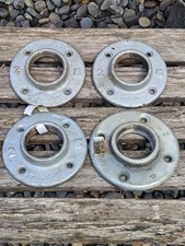 Lote de 4 tubos galvanizados com rosca FLANGE DE PISO 2" NSF 61-4  comprar usado  Enviando para Brazil