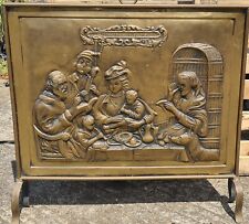 Brass fireplace cover for sale  EGHAM