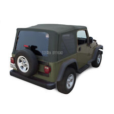 Jeep Wrangler TJ capota macia, 2003-2006, janelas coloridas, diamante cáqui comprar usado  Enviando para Brazil