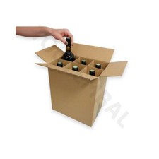 Carton bouteilles croisillon d'occasion  Octeville-sur-Mer