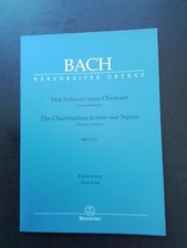 Partition bach cantate d'occasion  Milly-sur-Thérain