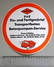 Aufkleber sticker readymix gebraucht kaufen  Südlohn