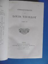 Correspondance louis veuillot d'occasion  Valence