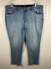 Jeans feminino Lularoe 42 jeans stretch perna reta cintura mágica cintura elástica comprar usado  Enviando para Brazil