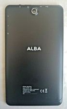 Capa traseira de plástico preta Alba 7 polegadas Wi-Fi tablet AlbaNou comprar usado  Enviando para Brazil