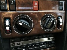 Usado, Per Mercedes W124 84-97  Anillos de aluminio pulido al panel de control 2 piezas comprar usado  Enviando para Brazil