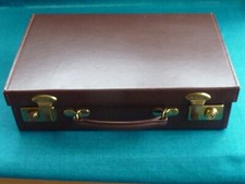Superb leather attache for sale  POOLE
