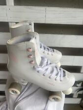 OXELO ARTÍSTICO ESTILO RETRO RS QUAD 100 BLANCO NIEVE PATINES DECATHLON segunda mano  Embacar hacia Argentina