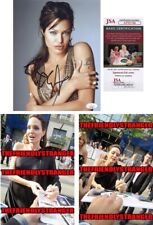 FOTO 8X10 AUTOGRAFADA ASSINADA POR ANGELINA JOLIE b PROVA - LÁBIOS SEXY!!! Certificado de autenticidade JSA comprar usado  Enviando para Brazil