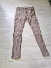 Pantalon jean beige d'occasion  Laruscade