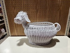 Vintage white wicker for sale  Sikeston
