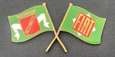 FIAT FACCHINETTI ITALIANO VINTAGE ESMALTE FORNECEDORES EMBLEMA DE CARRO PORTA-MALAS comprar usado  Enviando para Brazil