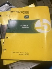 MANUAL DE REPARO DE SERVIÇO TÉCNICO DE TRATOR JOHN DEERE 240 260 265 285 TM1426 comprar usado  Enviando para Brazil